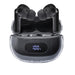 Intenso Buds Plus - Cuffie TWS True Wireless T310AE con cancellazione attiva del rumore, ENC, Bluetooth e fino a 25 ore di riproduzione musicale, colore: Nero