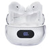 Intenso Buds Plus - Cuffie TWS True Wireless T312AE con cancellazione attiva del rumore, ENC, Bluetooth e fino a 25 ore di riproduzione musicale, colore: Bianco