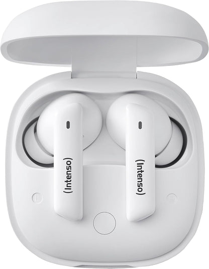 Intenso Buds Pro TWS True Wireless Headphones T512HAE with Hybrid ANC, ENC, Bluetooth and up to 35 Hours of Music Playback