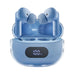 Intenso Buds Plus - Cuffie TWS True Wireless T315AE con cancellazione attiva del rumore, ENC, Bluetooth e fino a 25 ore di riproduzione musicale, blu