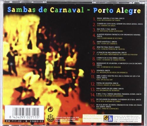 Sambas De Carnaval: Porto Alegre