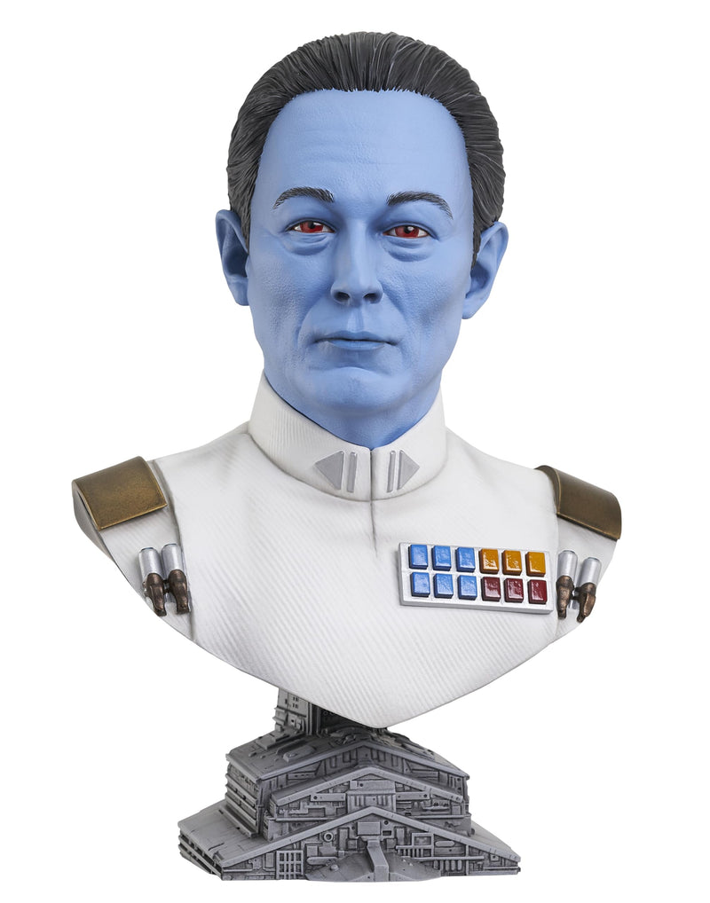 Star Wars Legends in 3-Dimensions: Ahsoka Disney+ Grand Admiral Thrawn 1:2 Scale Bust