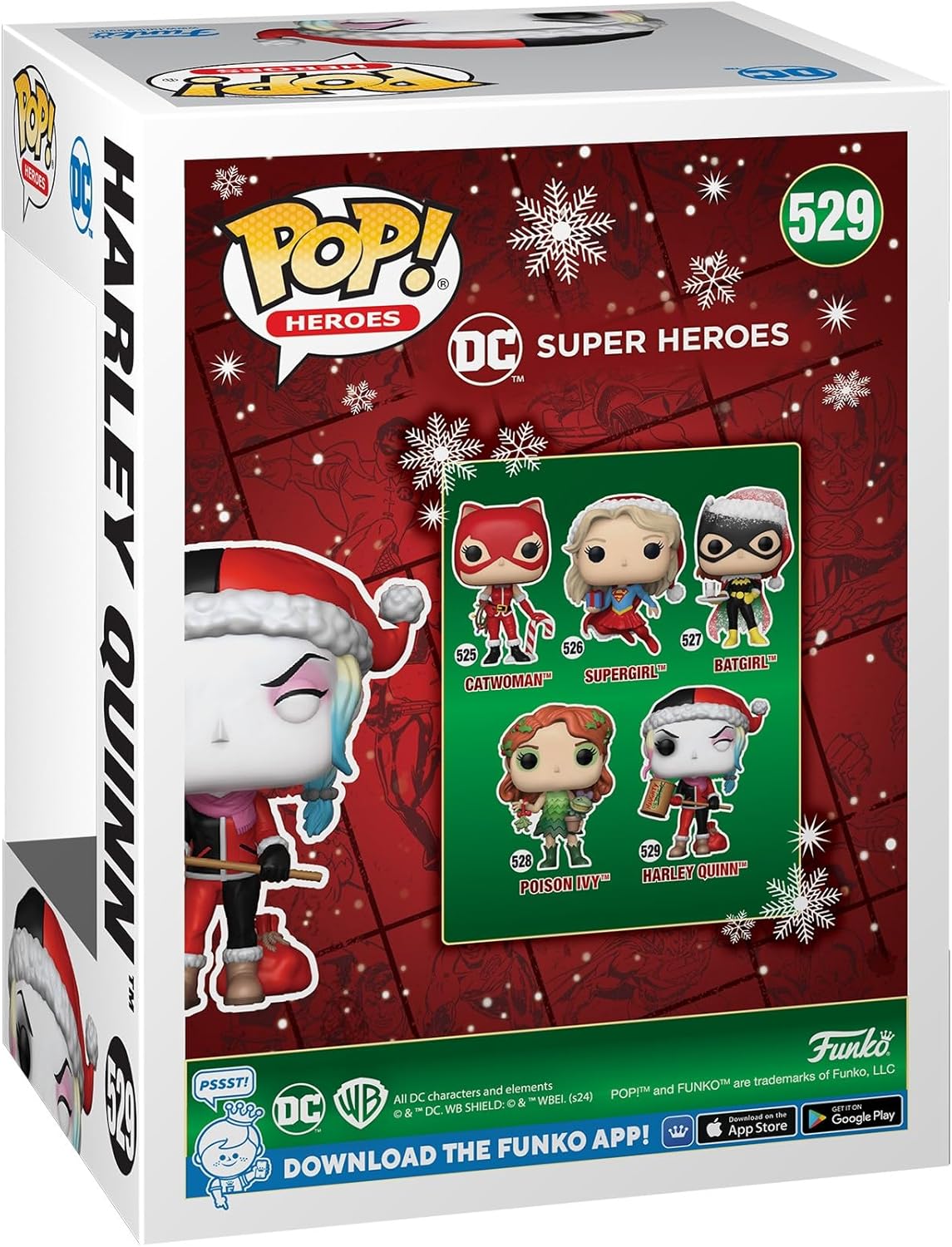 Funko Pop! Heroes: Holiday '24 – Harley Quinn - DC Comics - Collectable Vinyl Figure - Gift Idea - Official Merchandise - Toys for Kids & Adults - Comic Books Fans - Model Figure for Collectors