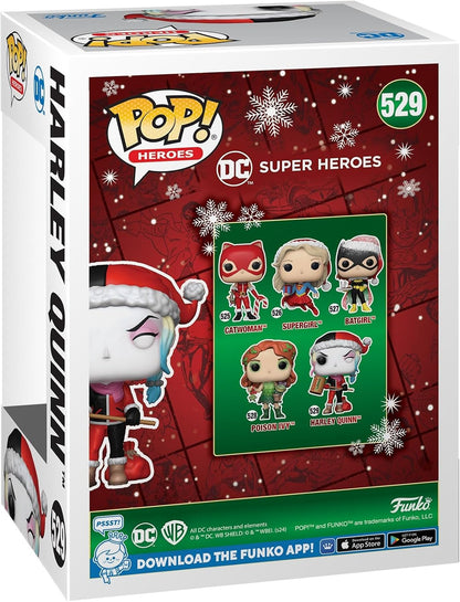 Funko Pop! Heroes: Holiday '24 – Harley Quinn - DC Comics - Collectable Vinyl Figure - Gift Idea - Official Merchandise - Toys for Kids & Adults - Comic Books Fans - Model Figure for Collectors