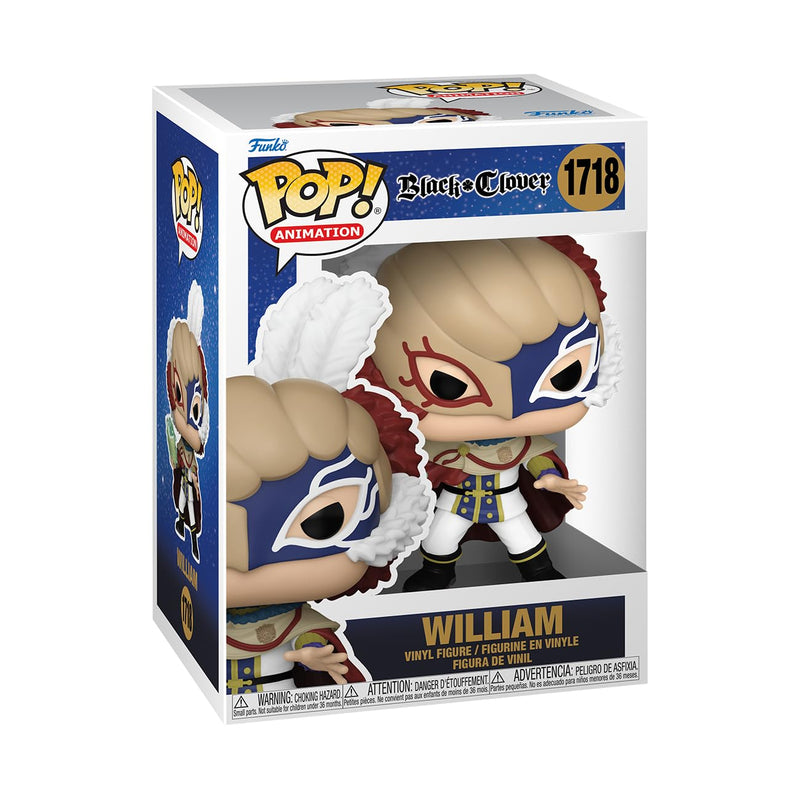 Funko Pop! Animation: Black Clover - William Vangeance - Collectable Vinyl Figure - Gift Idea - Official Merchandise - Toys for Kids & Adults - Anime Fans - Model Figure for Collectors and Display
