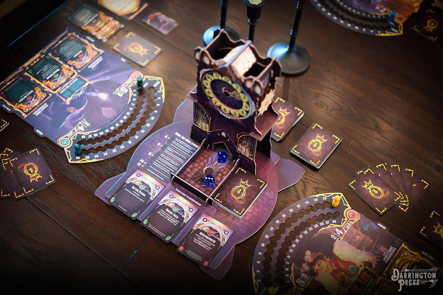 Darrington Press | Queen By Midnight | Card Game | Ages 12+ | 3-6 Players | 60-90 Minutes Playing Time