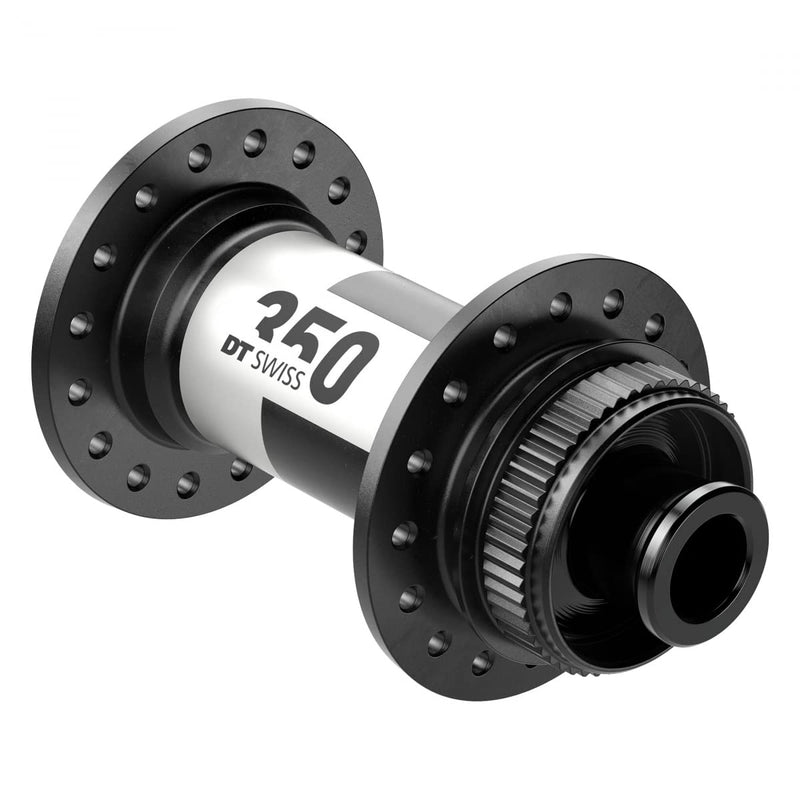 DT Swiss 350 Classic front disc Centre-Lock 100 x 12 mm, 24 hole, black