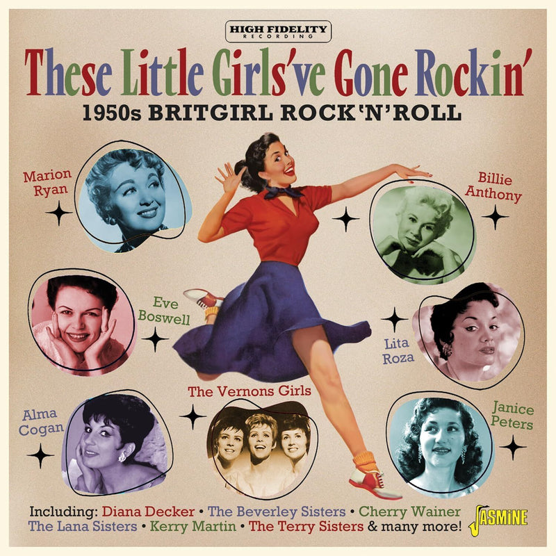 These Little Girls've Gone Rockin': 1950s Britgirl Rock'n'roll