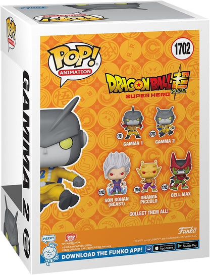 Funko Pop! Animation: DBSSH - Gamma 2 - Dragon Ball Super Super Hero - Collectable Vinyl Figure - Gift Idea - Official Merchandise - Toys for Kids & Adults - Anime Fans - Model Figure for Collectors