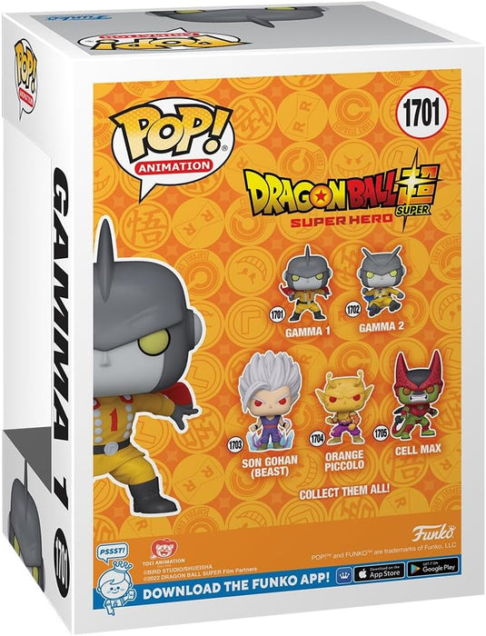 Funko Pop! Animation: DBSSH - Gamma 2 1 - Dragon Ball Super Super Hero - Collectable Vinyl Figure - Gift Idea - Official Merchandise - Toys for Kids & Adults - Anime Fans