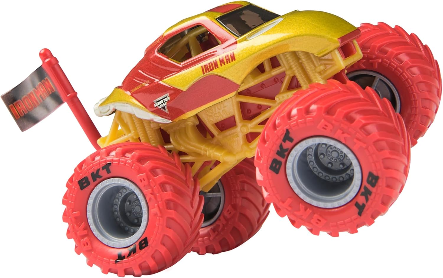 Monster Jam Marvel 1:64 Iron Man (6071332) Single Pack