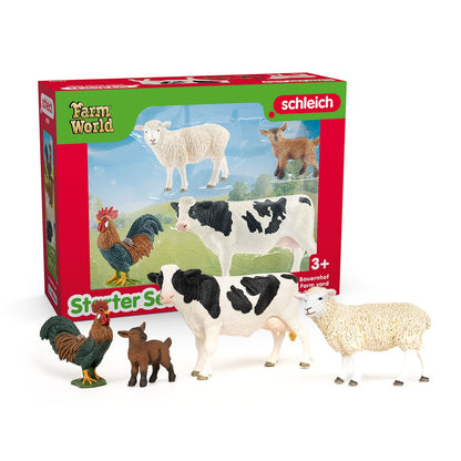schleich 42729 Farm World "Bauernhof" Starter-Set, ab 3 Jahren, FARM WORLD - Spielfigur, 8 x 25 x 19 cm