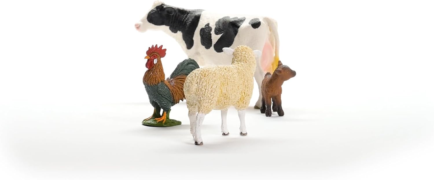 schleich 42729 Farm World "Bauernhof" Starter-Set, ab 3 Jahren, FARM WORLD - Spielfigur, 8 x 25 x 19 cm