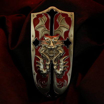 FaNaTtik Castlevania Alucard Shield Limited Edition Collectible Metal Ingot