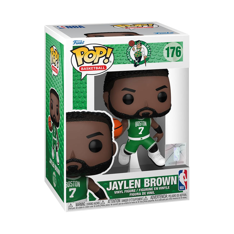 Funko POP! NBA: Celtics - Jaylen Brown - Collectable Vinyl Figure - Gift Idea - Official Merchandise - Toys for Kids & Adults - Sports Fans - Model Figure for Collectors and Display
