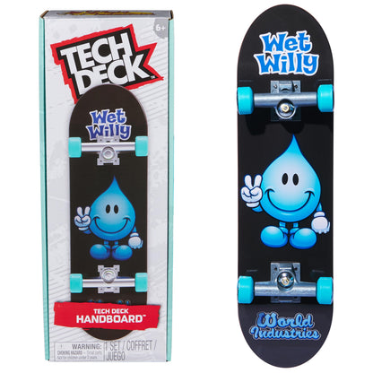 Tech Deck, World Industries Handboard; Authentic Mini Skateboards, Kids Toys for Boys & Girls, Ages 6 and up (Hands Use Only