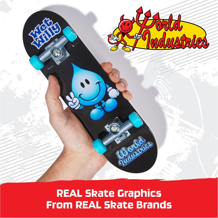 Tech Deck, World Industries Handboard; Authentic Mini Skateboards, Kids Toys for Boys & Girls, Ages 6 and up (Hands Use Only