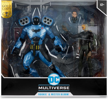 McFarlane DC Multiverse Rookie & Mister Bloom Mega Figure & 7in Action Figure 2pk Gold Label Toys