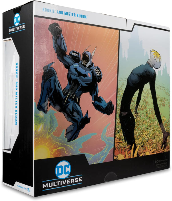 McFarlane DC Multiverse Rookie & Mister Bloom Mega Figure & 7in Action Figure 2pk Gold Label Toys