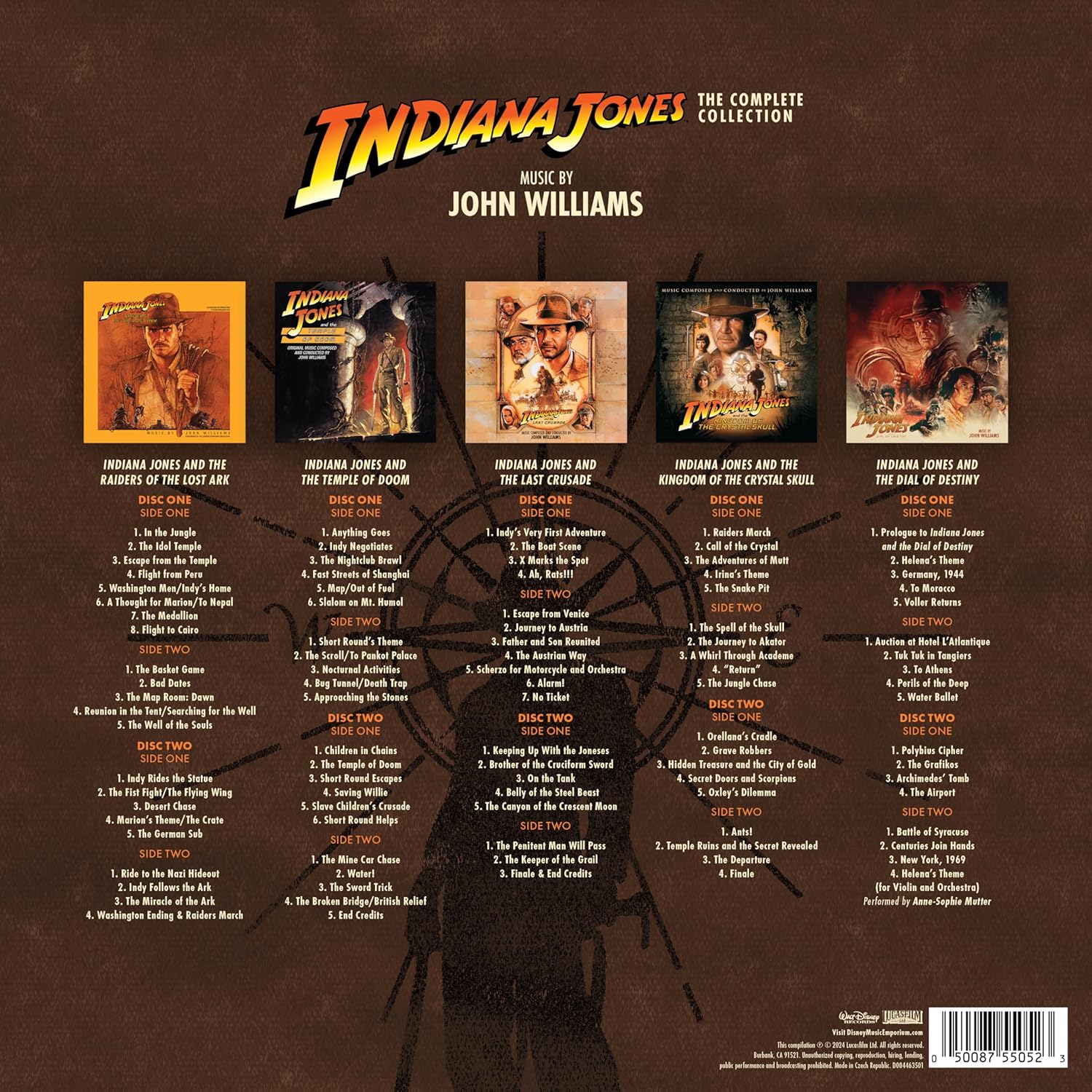 INDIANA JONES: THE COMPLETE COLLECTION (10LP)