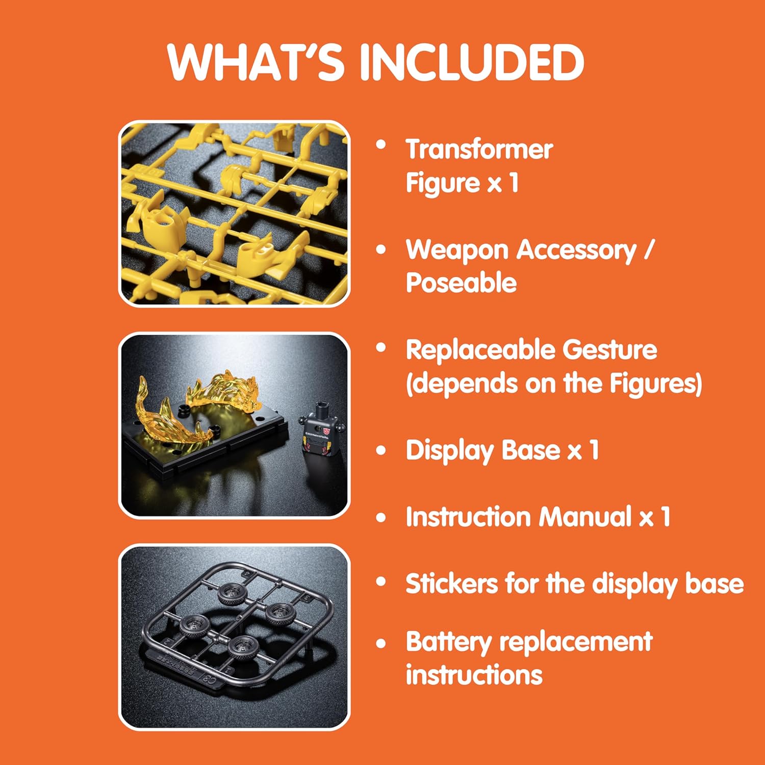 BLOKEES Figures Transformers Classic Class No Converting Model Kit Bumblebee Figura de acción Coleccionable Regalo Juguete de construcción para niños, para mayores de 12 años