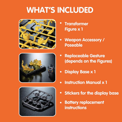 BLOKEES Figures Transformers Classic Class No Converting Model Kit Bumblebee Figura de acción Coleccionable Regalo Juguete de construcción para niños, para mayores de 12 años