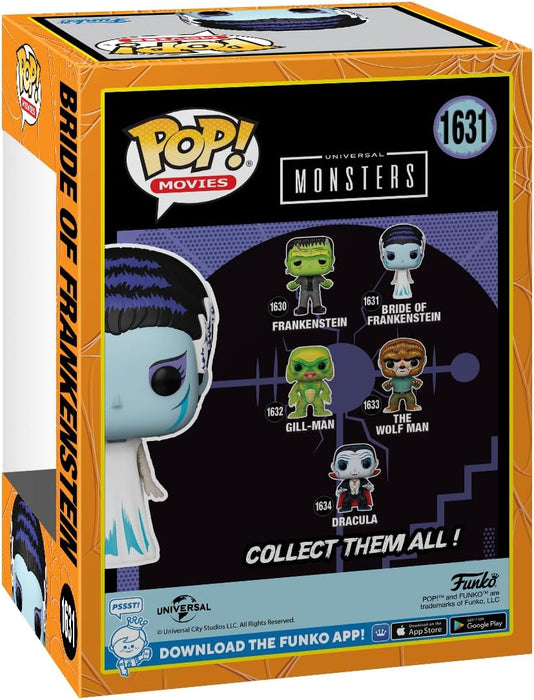 Funko Pop! Movies: UM – Bride Of Frankenstein Of Frank - Universal Monsters - Collectable Vinyl Figure - Gift Idea - Official Merchandise - Toys for Kids & Adults - Movies Fans