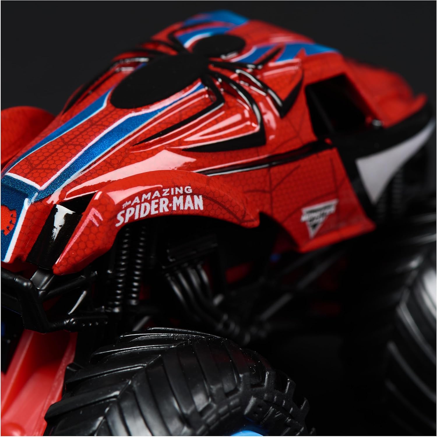 Monster Jam, Marvel Official Venom Vs. The Amazing Spider-Man Die-Cast Monster Trucks, 1:64 Scale, Kids’ Toys for Boys and Girls Aged 3 and up