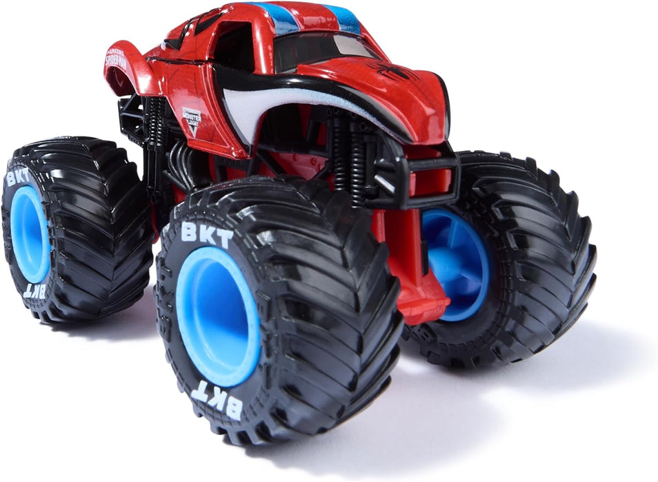 Monster Jam, Marvel Official Venom Vs. The Amazing Spider-Man Die-Cast Monster Trucks, 1:64 Scale, Kids’ Toys for Boys and Girls Aged 3 and up