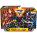 Monster Jam, Marvel Official Iron Man Vs. War Machine Die-Cast Monster Trucks, 1:64 Scale, Kids’ Toys for Boys and Girls Aged 3 and up