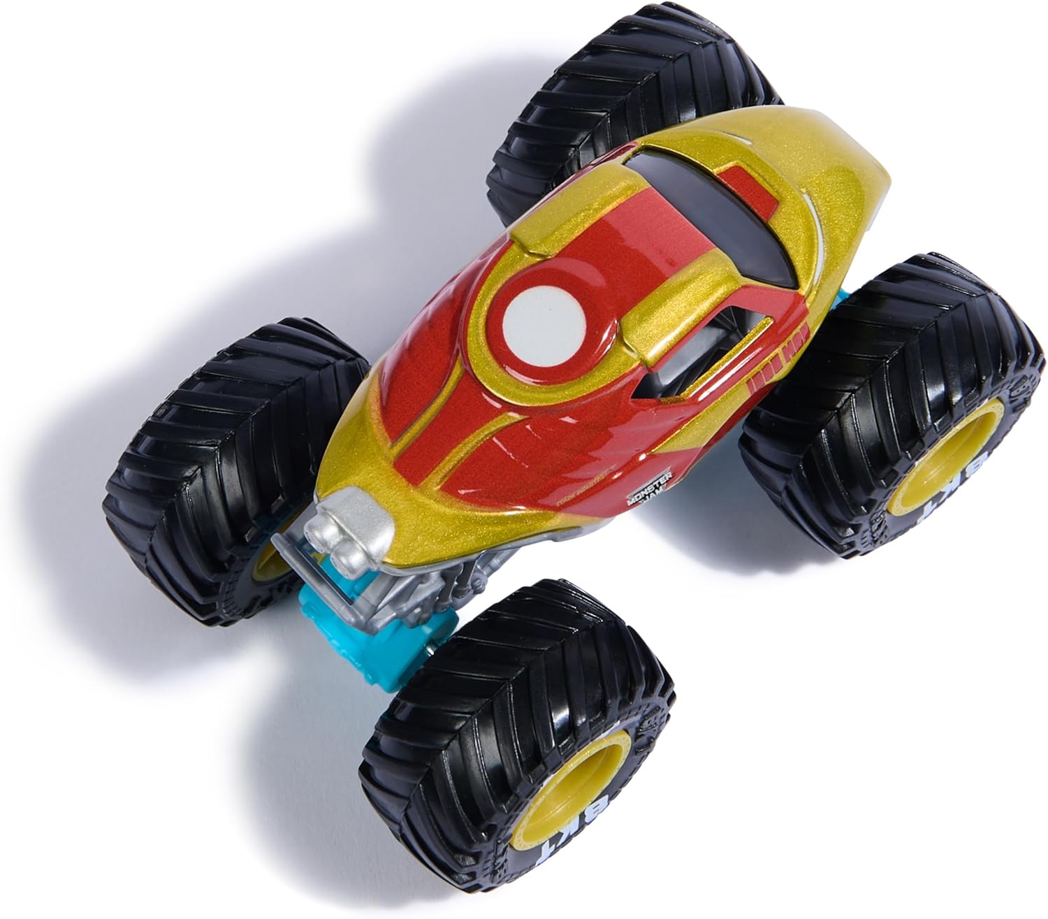 Monster Jam, Marvel Official Iron Man Vs. War Machine Die-Cast Monster Trucks, 1:64 Scale, Kids’ Toys for Boys and Girls Aged 3 and up