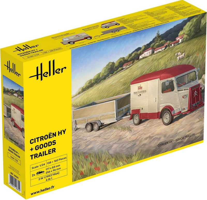 Heller 50331 Plastikmodellbausatz, Unlackiert