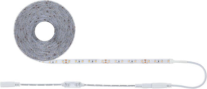 Paulmann 78957 LED strip SimpLED Power 5m with cord dimmer 1100lm/m incl. 1x50 watt IP44 dimmable lighting strip white plastic LED strip 3000 K