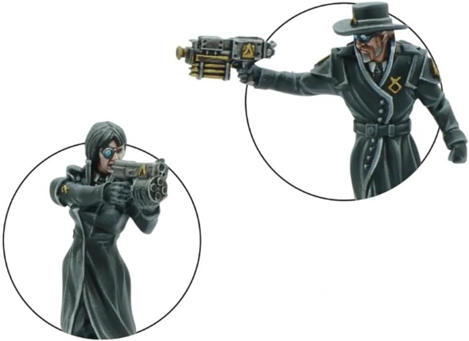 Warlord Games Mekana G-Men for ABC Warriors Highly Detailed 2000AD Miniatures for Table-top Wargaming