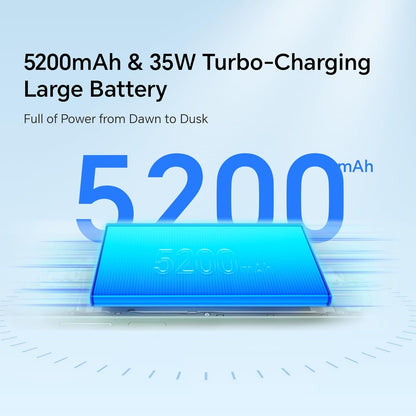 HONOR X6b Mobile Phone Unlocked, 6.56-Inch 90Hz Fullview Display, 4GB+128GB, 5200 mAh Long-lasting Battery, 50MP Triple Camera, Android (2 Year Warranty), Midnight Black