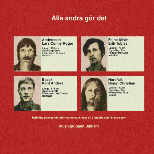 Alla Andra GÃ¶r Det (Black Vinyl 10" LP)