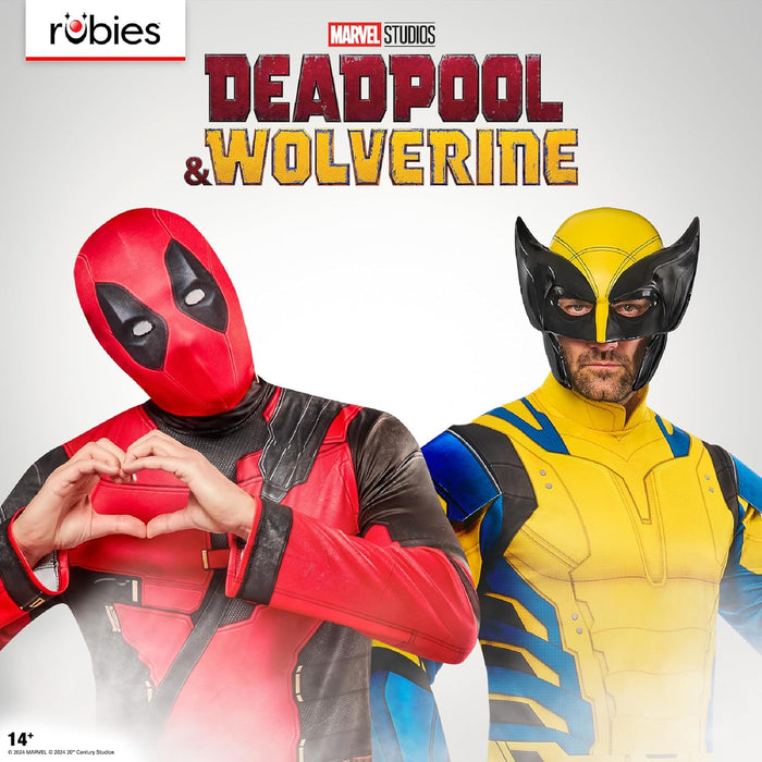 Rubie's Official Marvel Deadpool Costume, Adult Superhero Fancy Dress