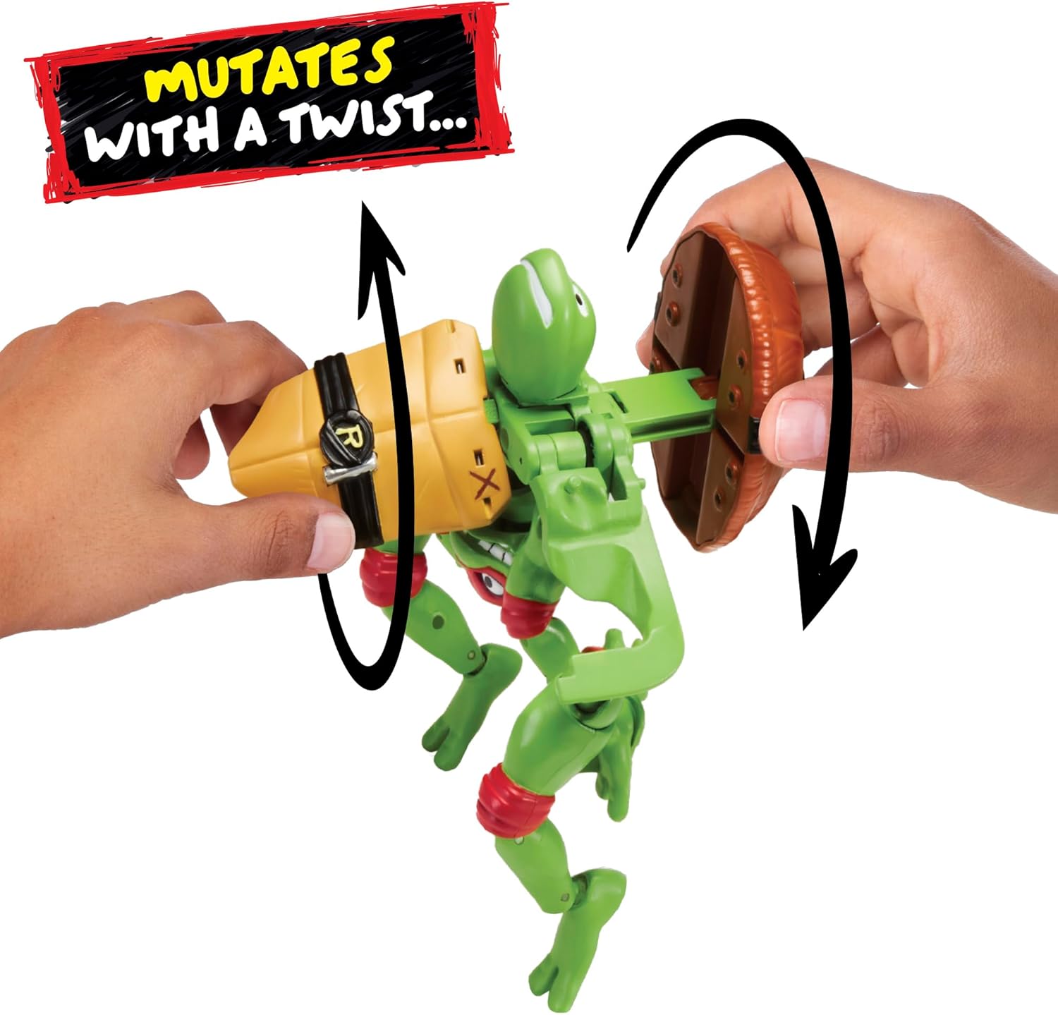 Teenage Mutant Ninja Turtles 83364CO Tales Pet to Ninja Figure-Raphael. Ideal Present for TMNT Fans Everywhere, Multicolour