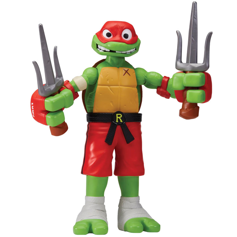 Tales of Teenage Mutant Ninja Turtles Giant Roll N Punch Raphael. Unleash Powerful Punching Action! 12-Inch Scale Figure for TMNT Fans of All Ages!