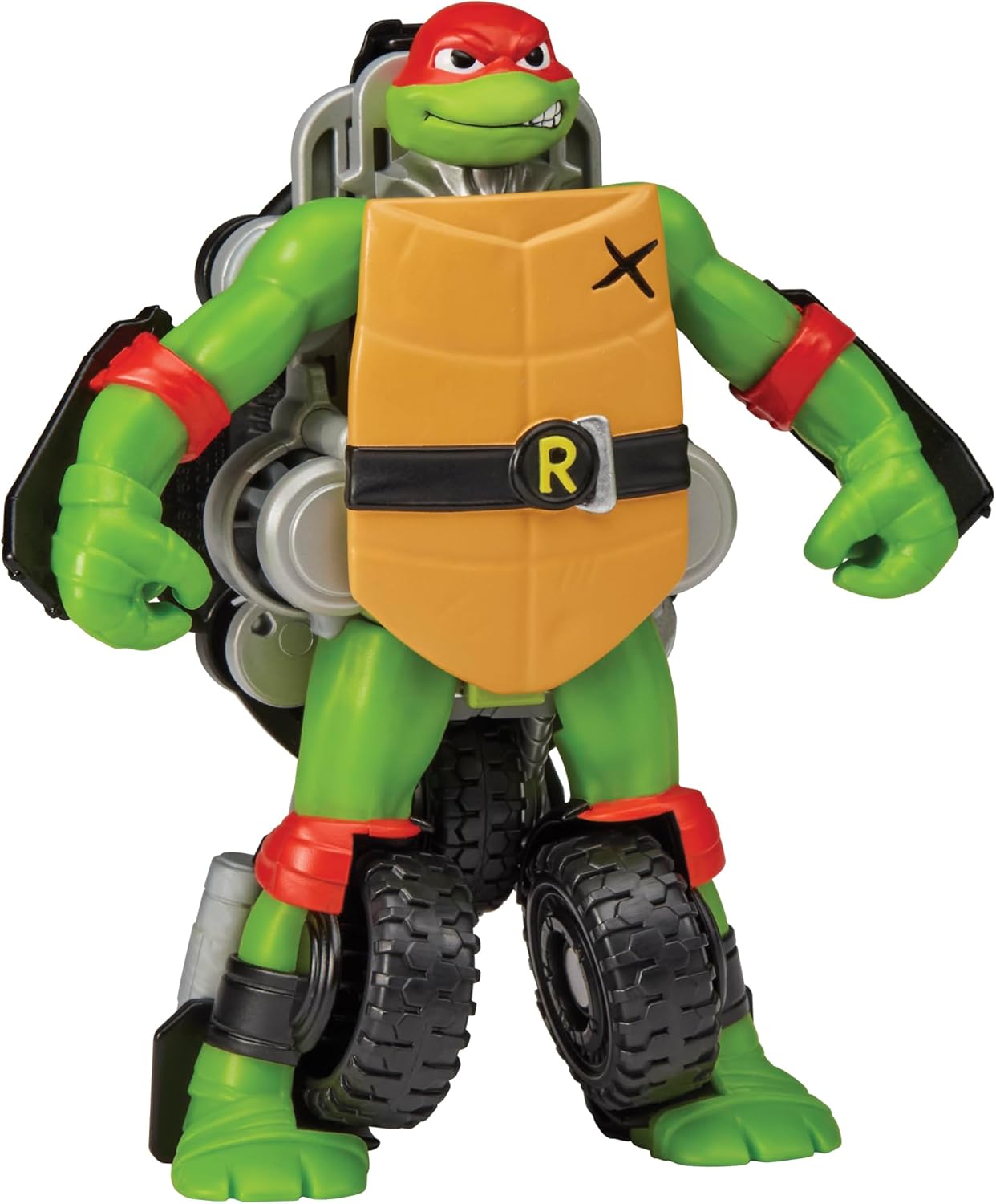 Teenage Mutant Ninja 84292CO Tales Turtles Twist N Mutate Raphael. Transforms from Action Figure to Stealth Vehicle, Multicolour