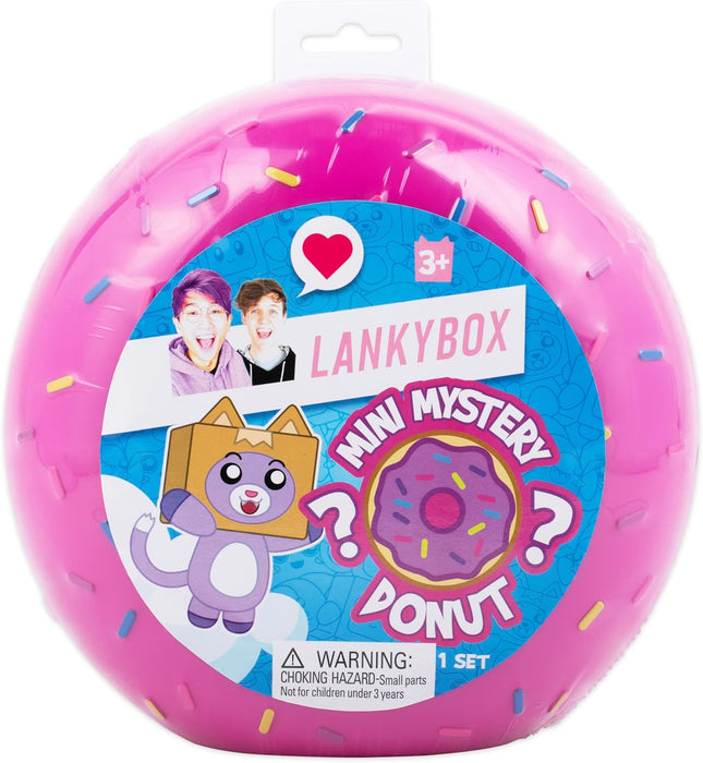 LankyBox 2182 Mystery Donut, Collectible Mini Figures, 6 Exciting Toys to Discover Inside, Officially Licensed Merch, Multicolour