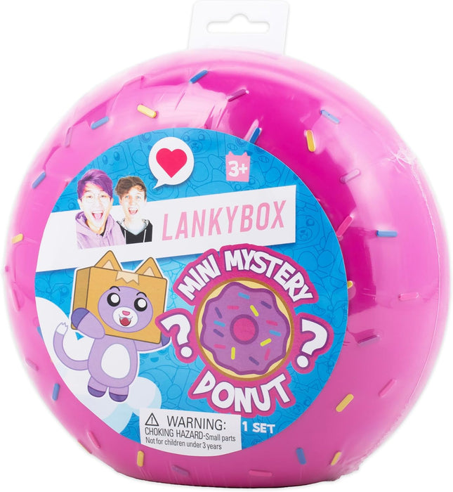 LankyBox 2182 Mystery Donut, Collectible Mini Figures, 6 Exciting Toys to Discover Inside, Officially Licensed Merch, Multicolour