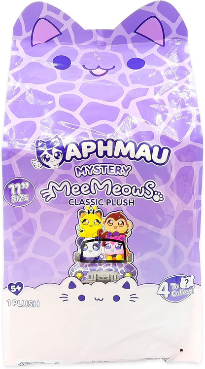 Aphmau 6751 11” Classic Plush Mystery, Blind Box, 1 of 4 Possible Safari MeeMeows, Official Merch, Styles May Vary, Multicolour