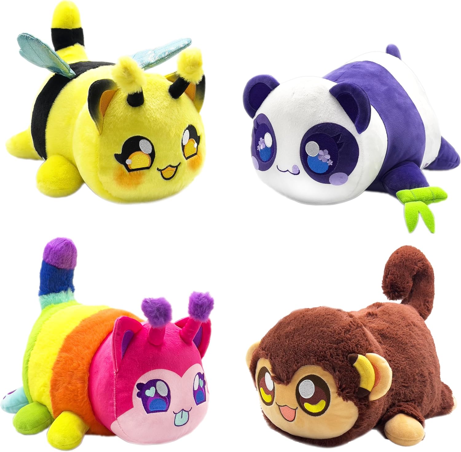 Aphmau 6751 11” Classic Plush Mystery, Blind Box, 1 of 4 Possible Safari MeeMeows, Official Merch, Styles May Vary, Multicolour