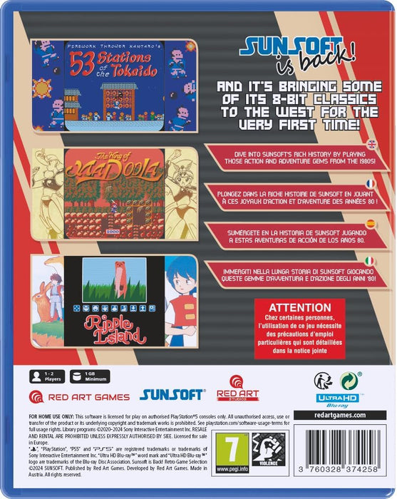 SUNSOFT is Back! Retro Game Selection