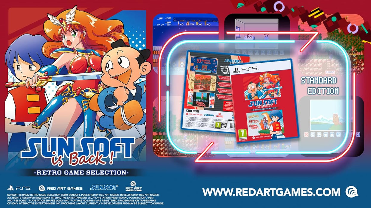 SUNSOFT is Back! Retro Game Selection