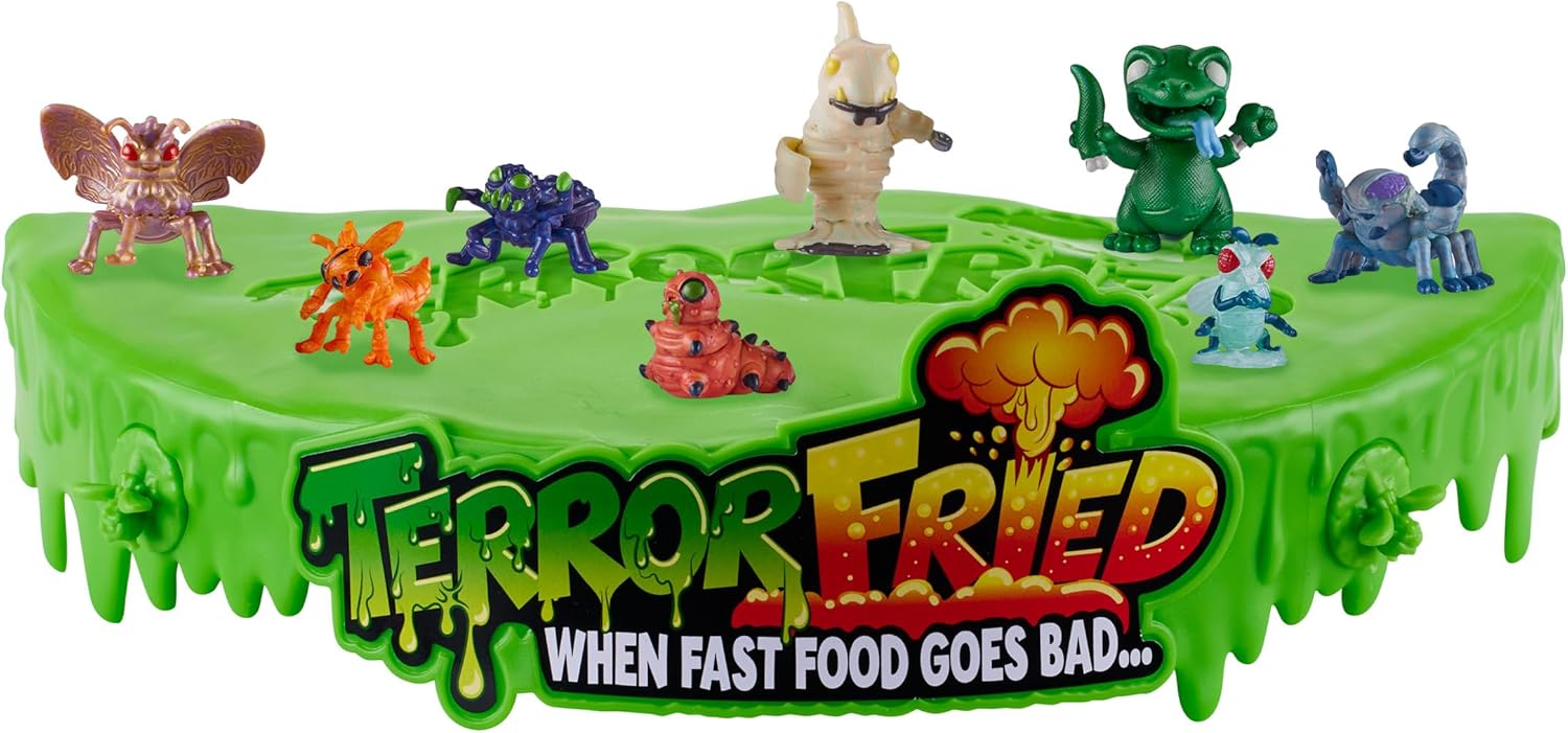 Terror Fried 08095 Bucket, When Fast Food Goes Bad, Gross collectables with Slime, Boys Aged 4-10, Multiple Compound Play, Multicolour