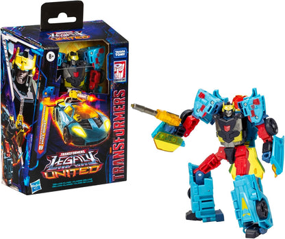 Transformers Legacy United Deluxe Class Cybertron Universe Hot Shot Action Figure
