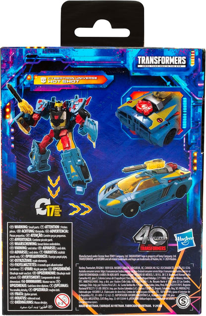 Transformers Legacy United Deluxe Class Cybertron Universe Hot Shot Action Figure