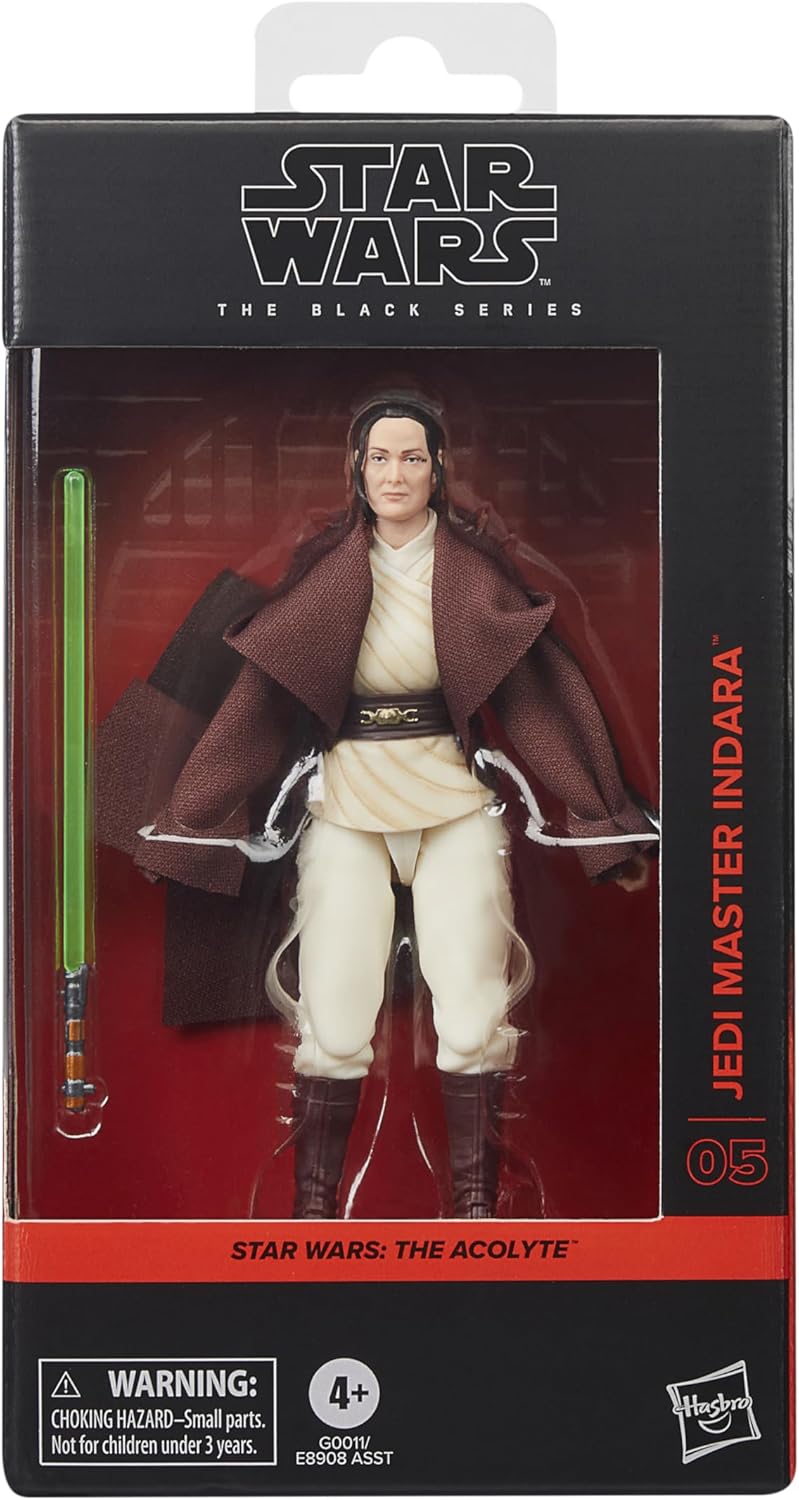 Star Wars Hasbro The Black Series, Jedi-Meister Indara, Sammelfigur für Erwachsene, 15,2 cm